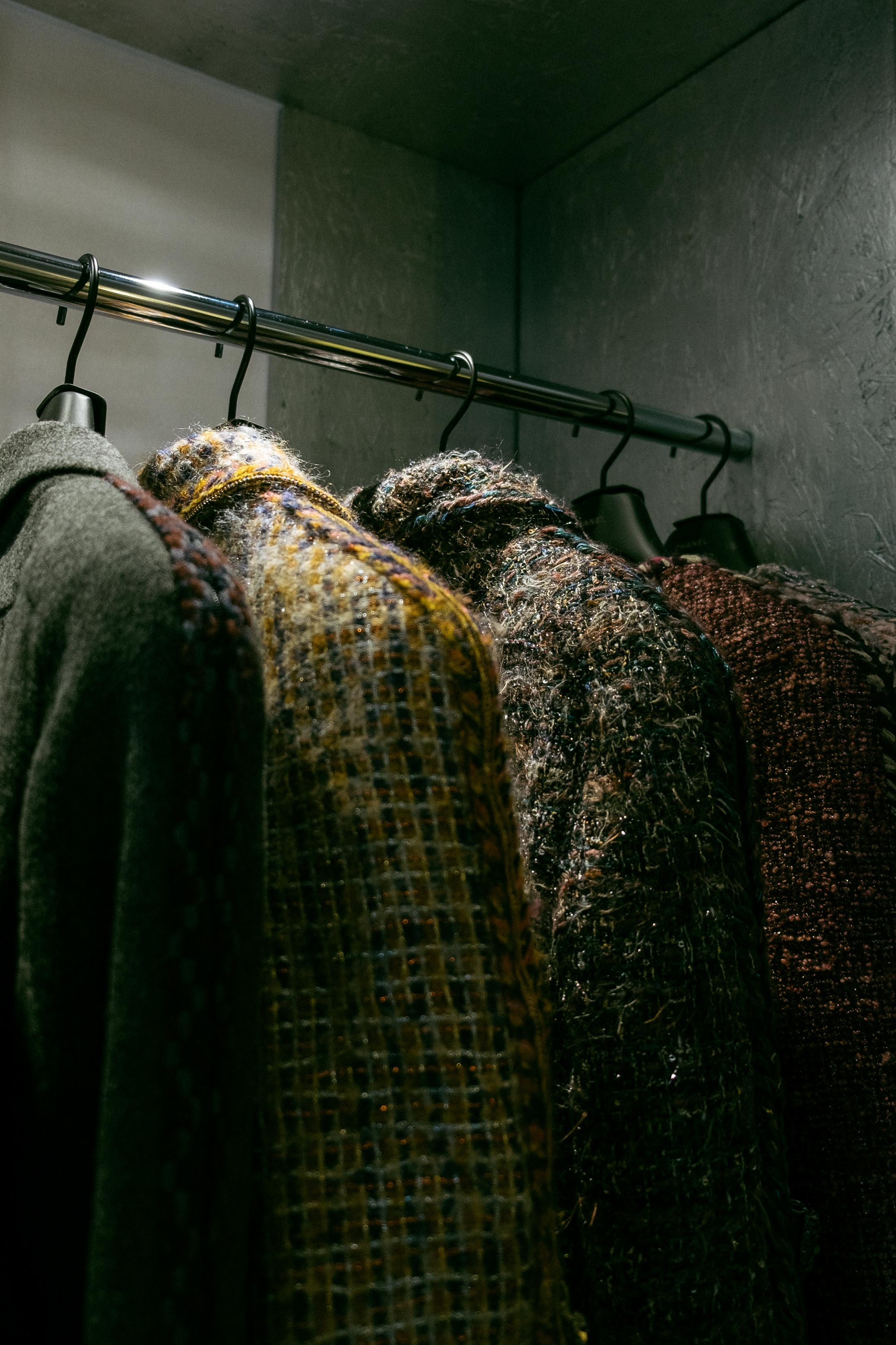 Tweed jackets at Chanel Haute Couture Fall 2018