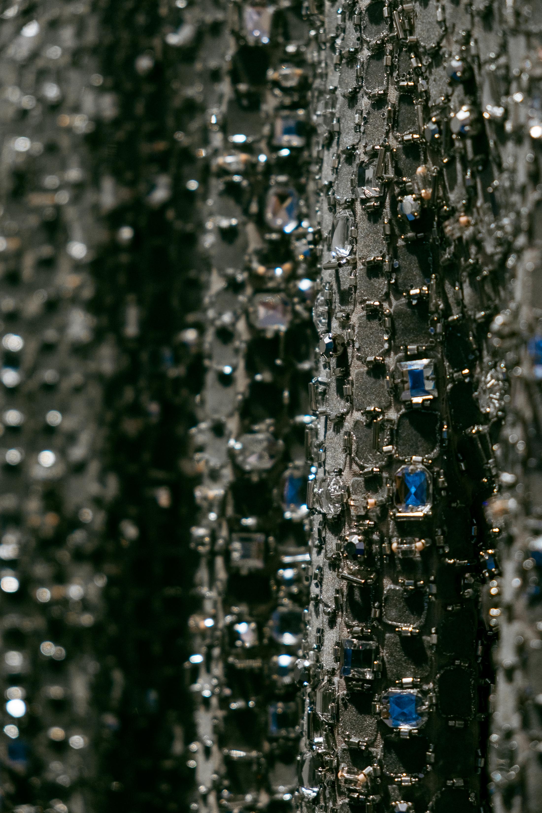 Cobblestone beading at Chanel Haute Couture Fall 2018