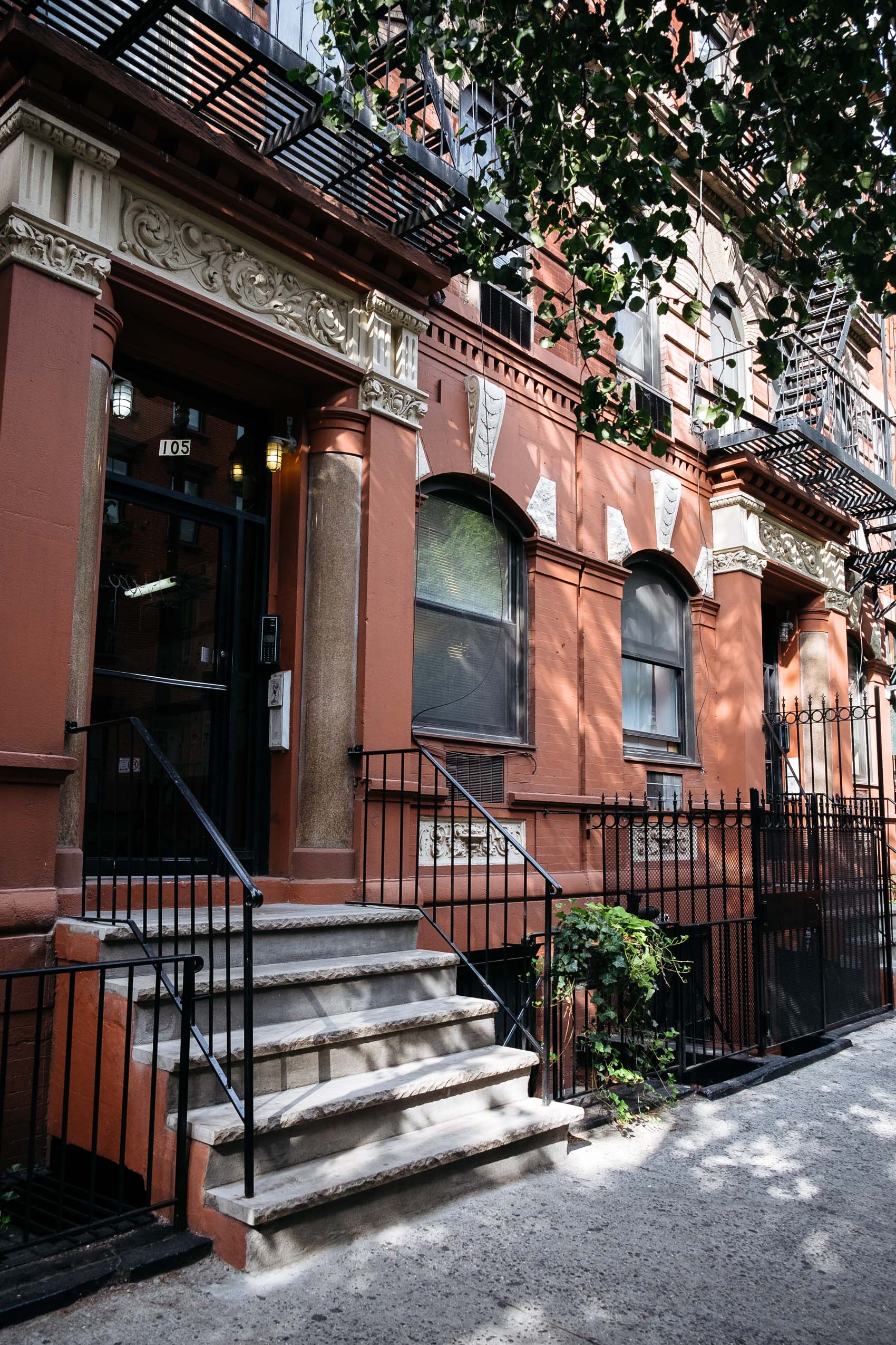 New York City East Village Stoop