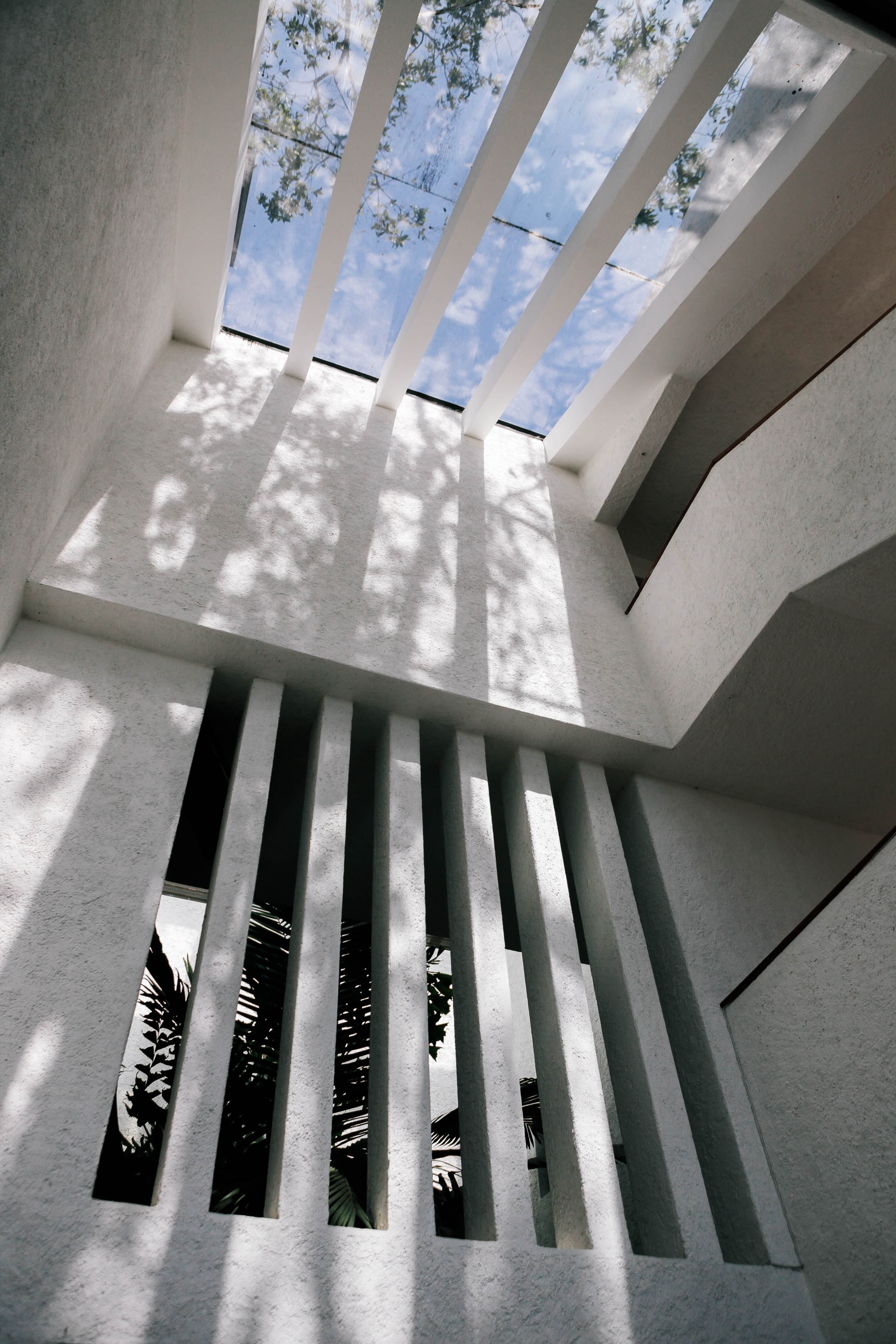 Skylight entrance