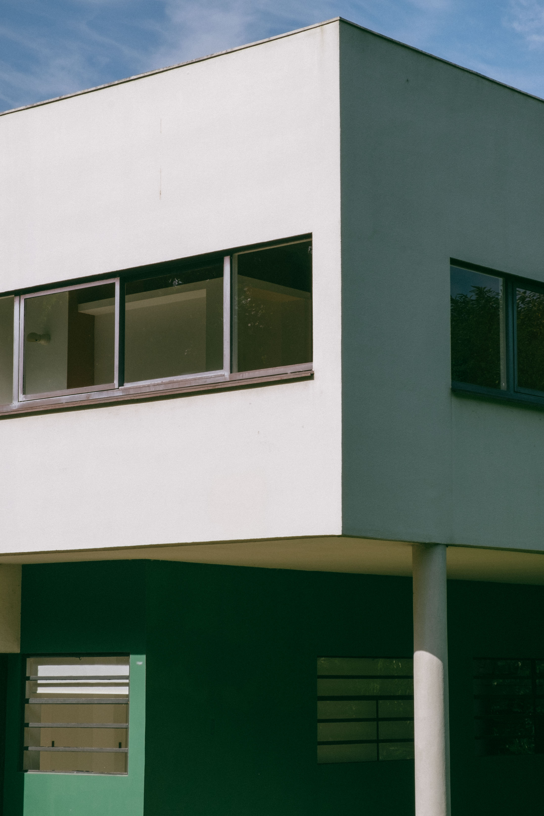 Windows in Le Corbusier's Villa Savoye