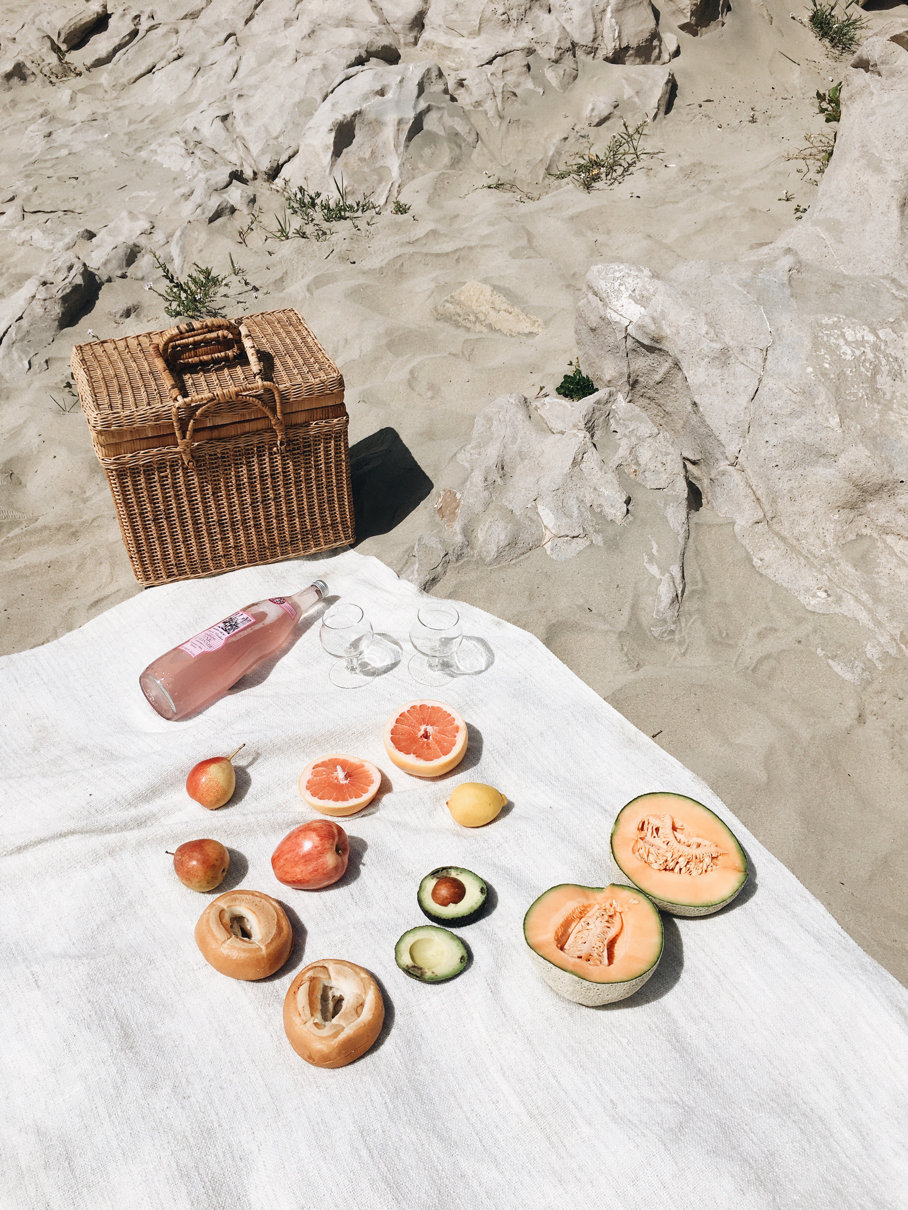 Summer picnic spread