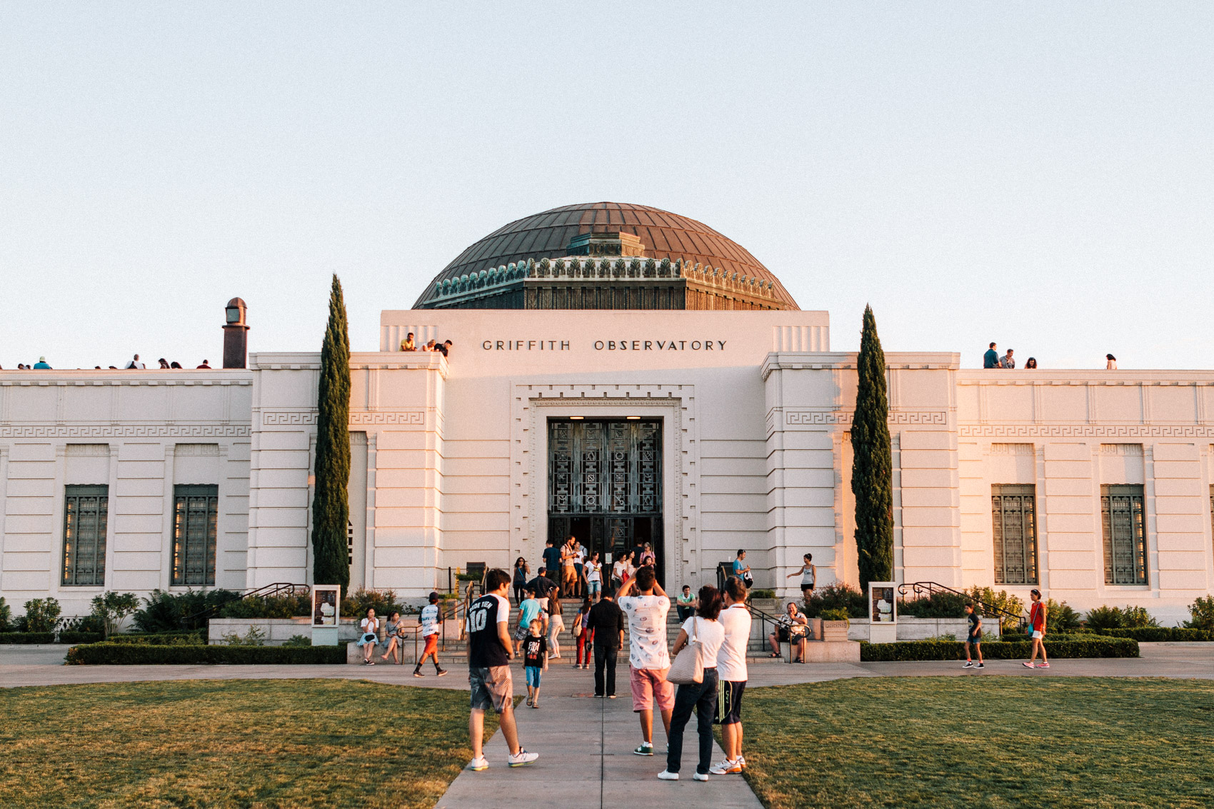 The Griffith Observatory in Los Angeles California