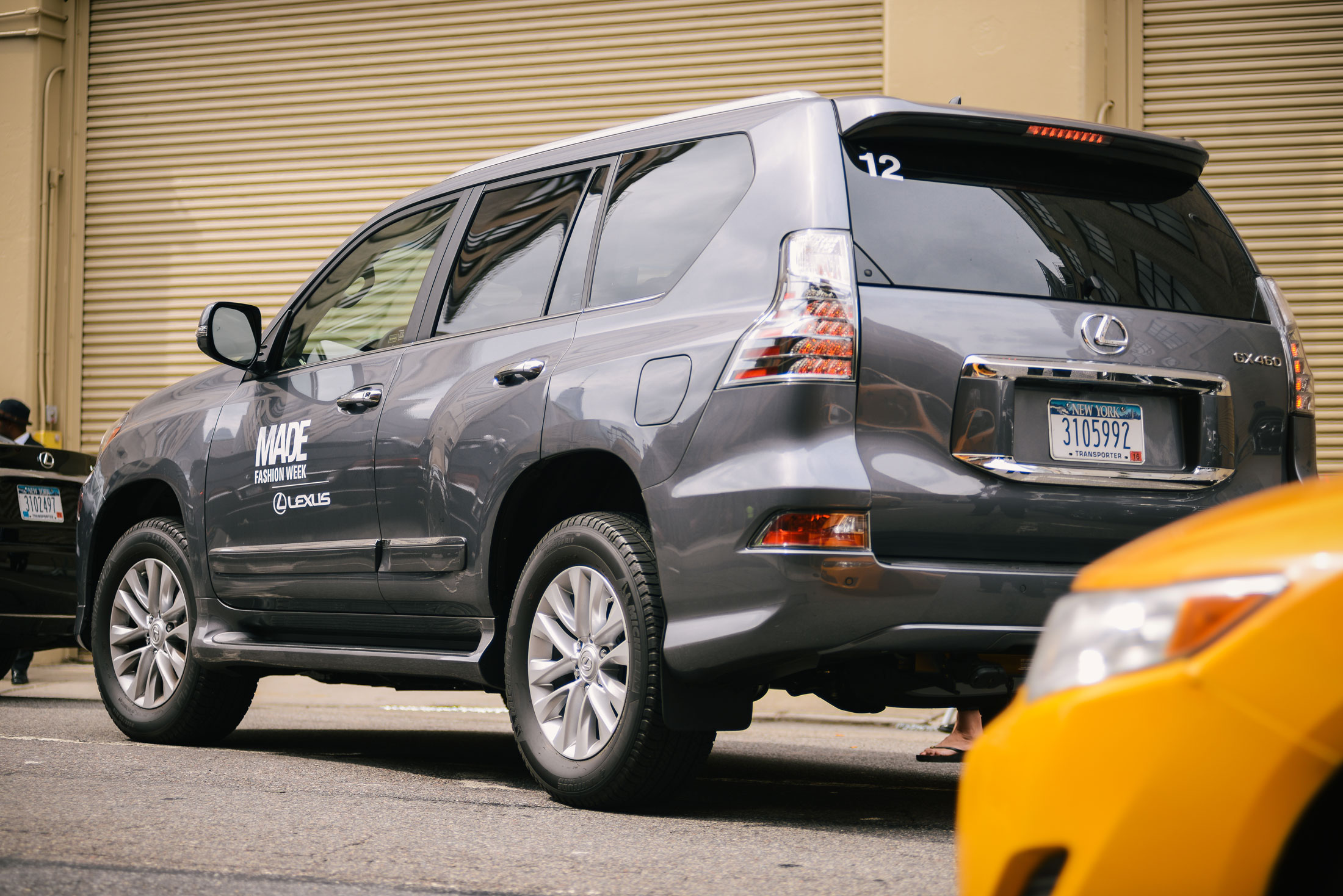 Lexus Fashion Week pick up cars