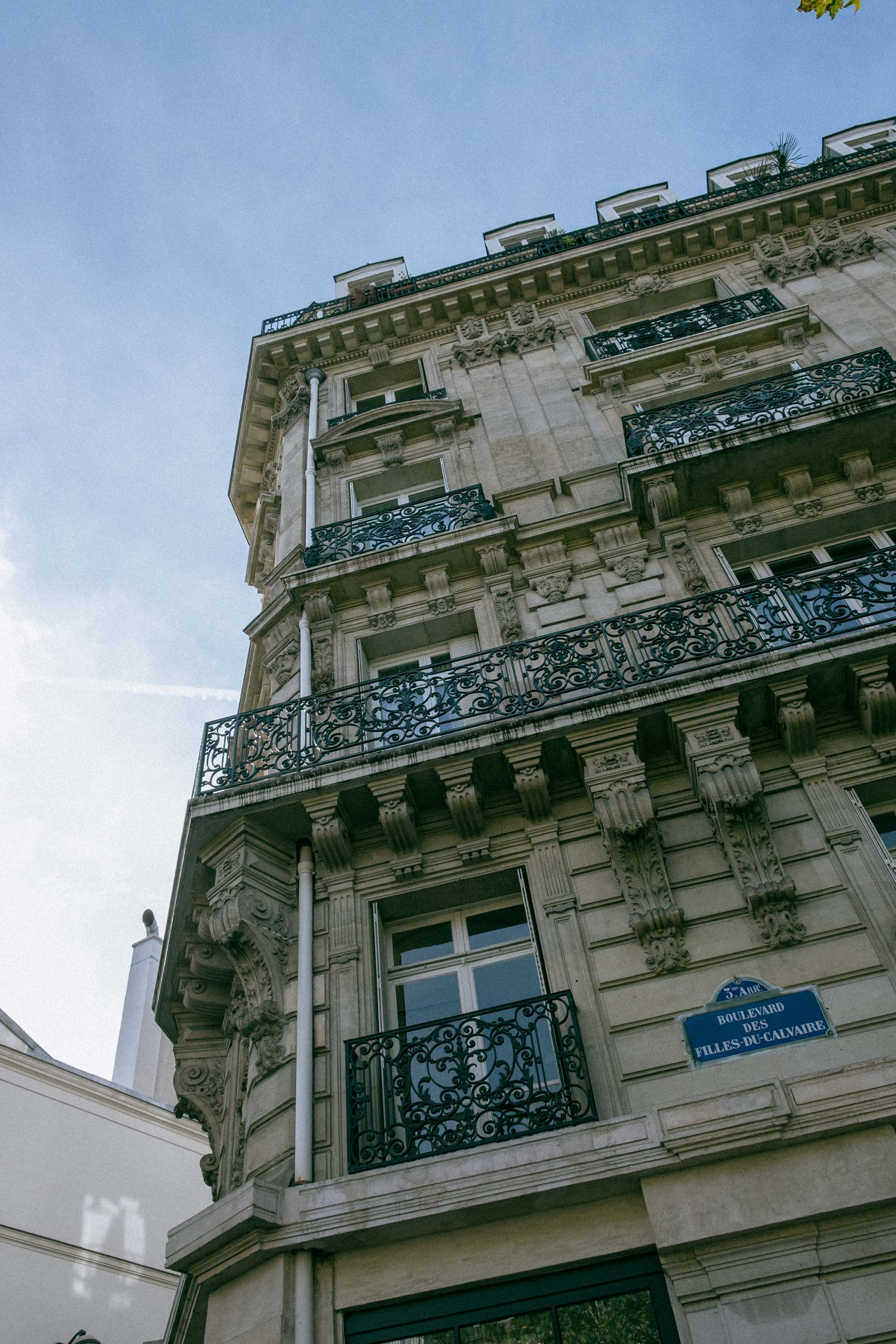 Paris balconies