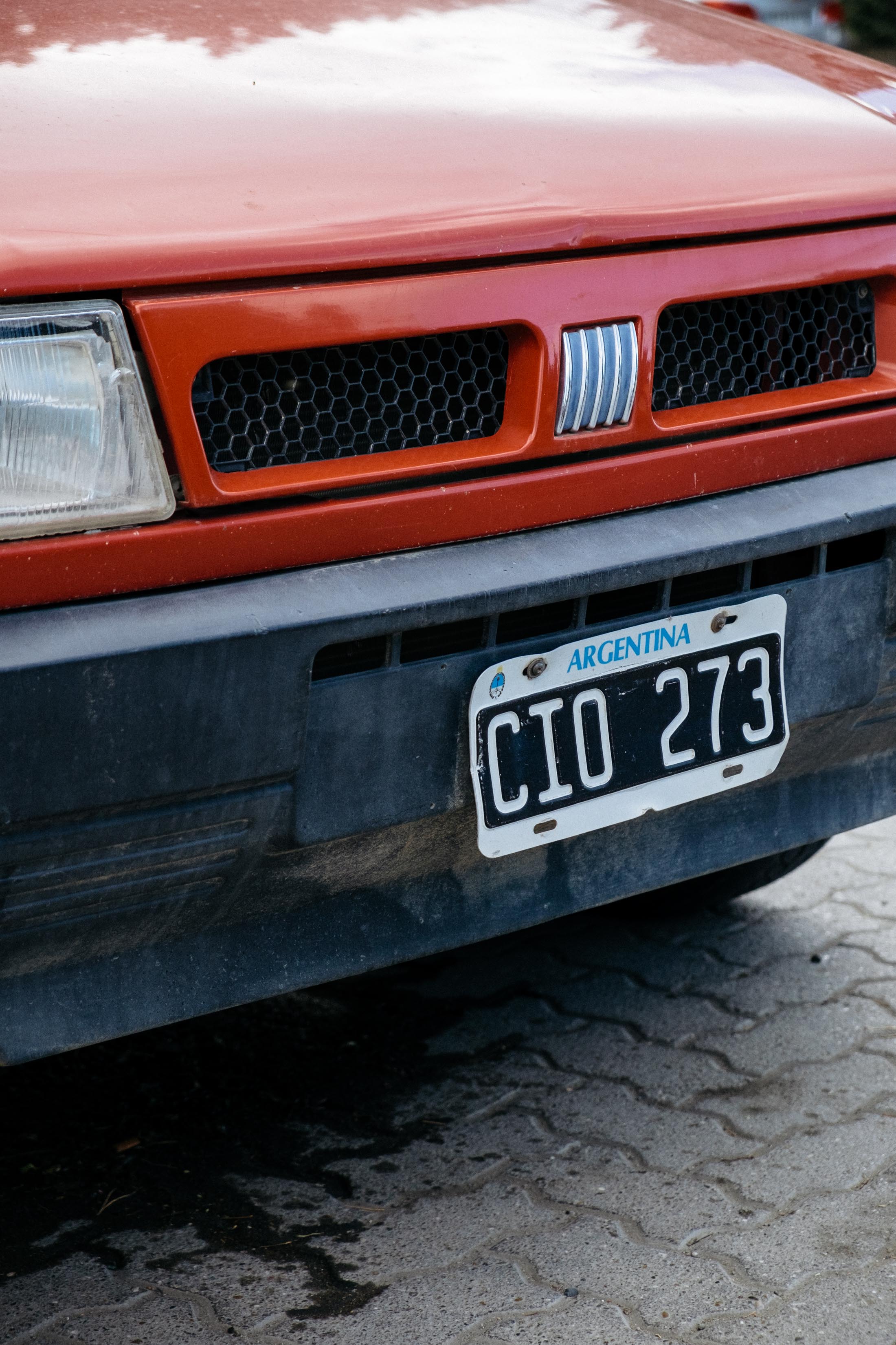 Old Fiat car in Argentina